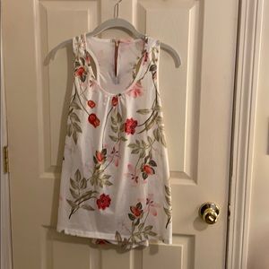 Floral Sleeveless Top